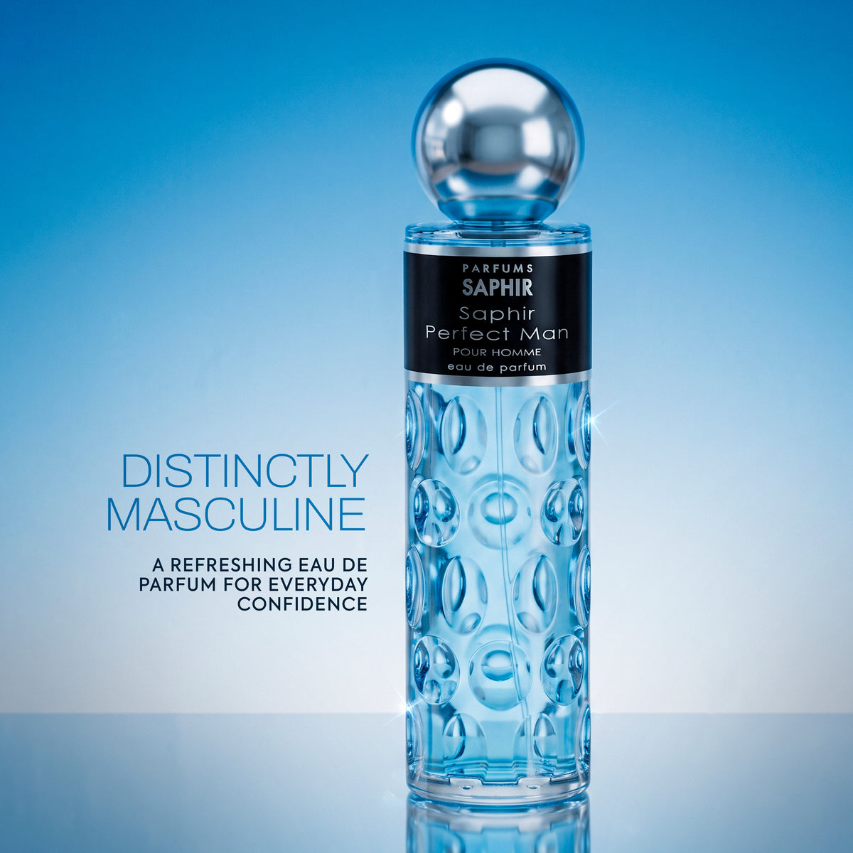 Saphir Perfect Man eau de parfum, a refreshing fragrance for everyday confidence
